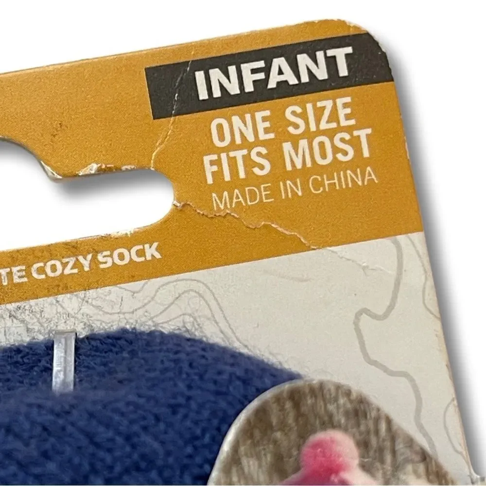 Field & Stream Infant Cozy Cabin Socks, One Size • NWT